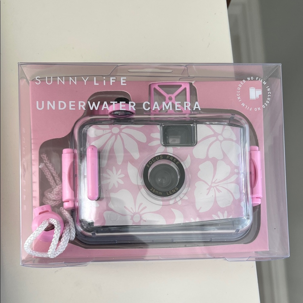 Sunnylife Pink Floral Underwater Camera
